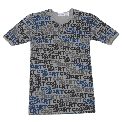 COMME des GARCONS SHIRT Logo Printed T Shirt