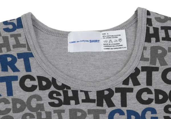 COMME des GARCONS SHIRT Logo Printed T Shirt K-165457_003