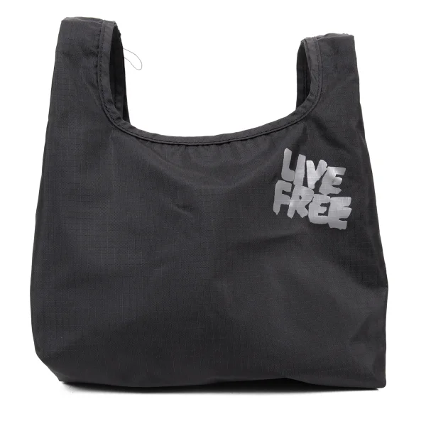 BLACK COMME des GARCONS Ripstop Nylon Print Tote Bag Set K-165460_010