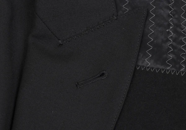 Jean Paul GAULTIER FEMME Inside Out Stitch Wool Jacket K-165466_004