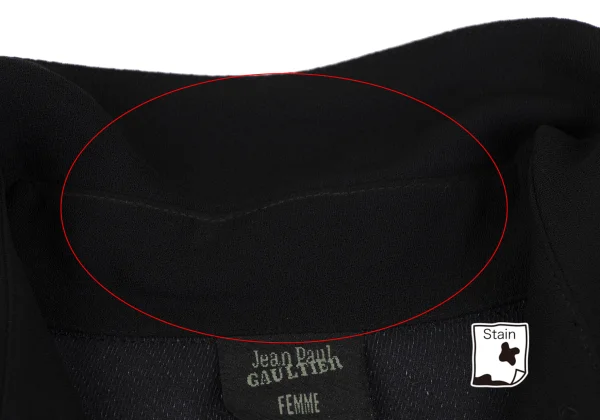 Jean Paul GAULTIER FEMME Leopard Printed Rayon Shirt K-165467_006