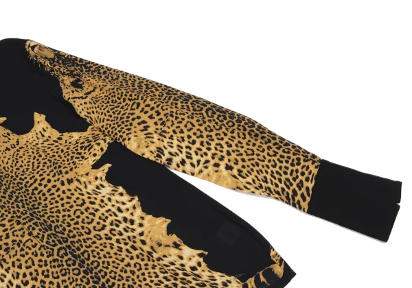 Jean Paul GAULTIER FEMME Leopard Printed Rayon Shirt K-165467_008