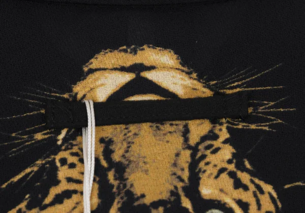 Jean Paul GAULTIER FEMME Leopard Printed Rayon Shirt K-165467_015