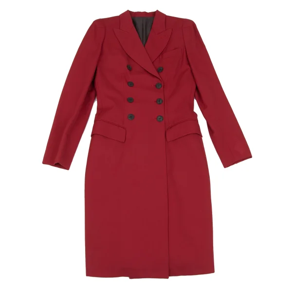 Jean Paul GAULTIER CLASSIQUE Power Shoulder Wool Coat K-165469_002