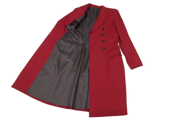 Jean Paul GAULTIER CLASSIQUE Power Shoulder Wool Coat K-165469_010