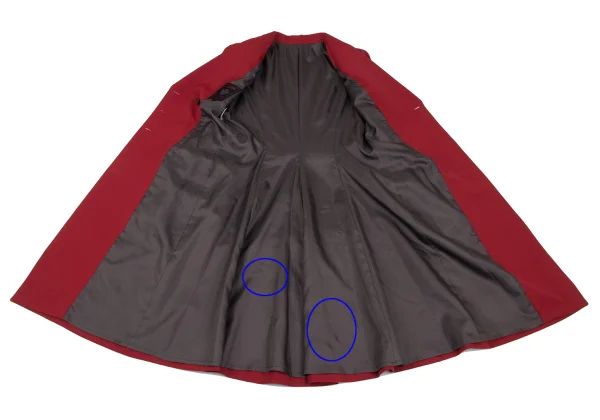 Jean Paul GAULTIER CLASSIQUE Power Shoulder Wool Coat K-165469_011