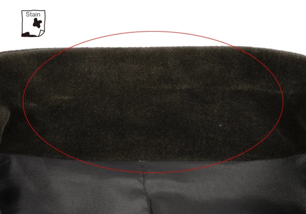 Jean Paul GAULTIER CLASSIQUE Decoration Button Velour Coat K-165470_005