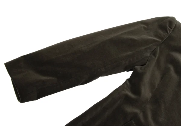 Jean Paul GAULTIER CLASSIQUE Decoration Button Velour Coat K-165470_006