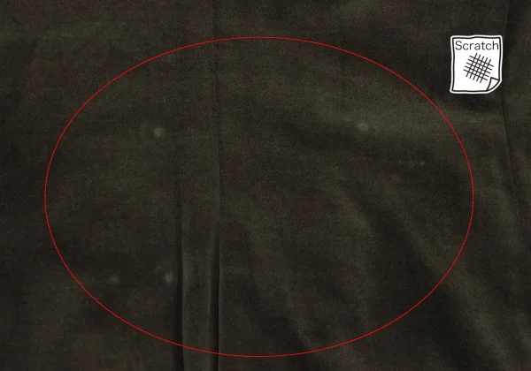 Jean Paul GAULTIER CLASSIQUE Decoration Button Velour Coat K-165470_015