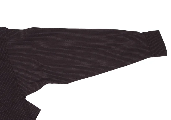 Jean Paul GAULTIER CLASSIQUE Stripe Cache-coeur Stretch Shirt K-165471_007