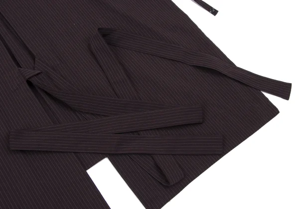 Jean Paul GAULTIER CLASSIQUE Stripe Cache-coeur Stretch Shirt K-165471_010