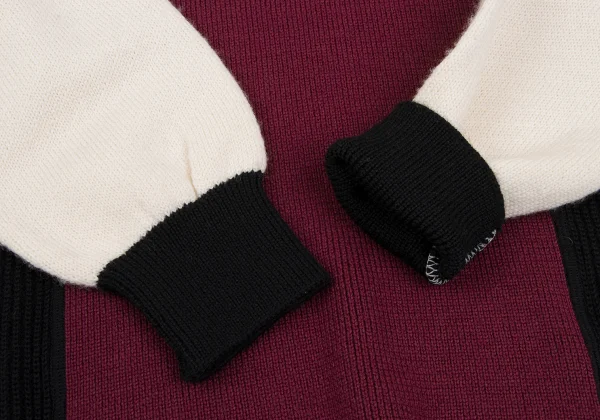 JPG by GAULTIER Switching Wool Knit Sweater K-165474_007