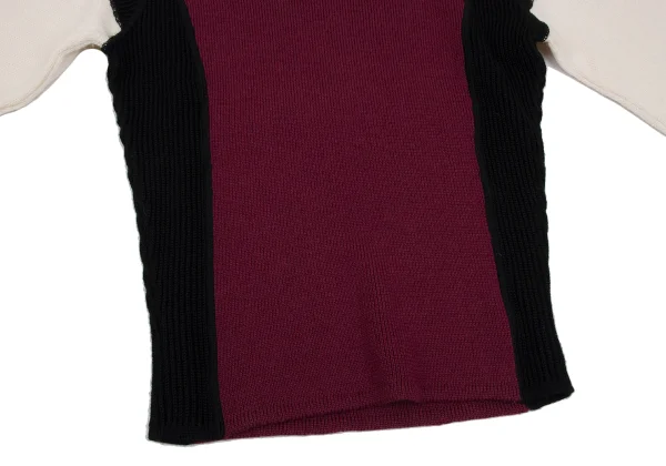 JPG by GAULTIER Switching Wool Knit Sweater K-165474_008