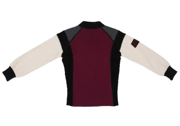 JPG by GAULTIER Switching Wool Knit Sweater K-165474_010