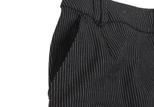 JPG by GAULTIER Pin Stripe Flap Pocket Stretch Skirt K-165475_005