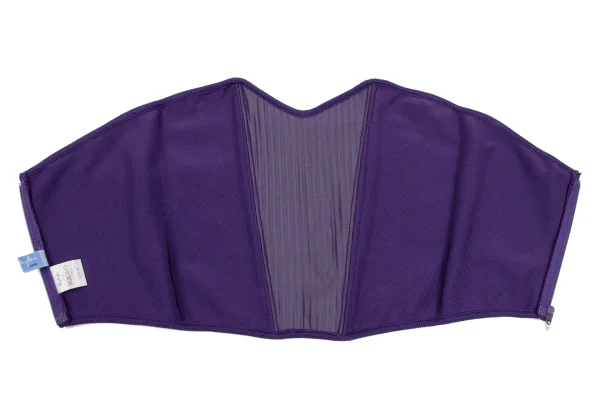 Thierry Mugler Rib Switching Knit Corset K-165476_006