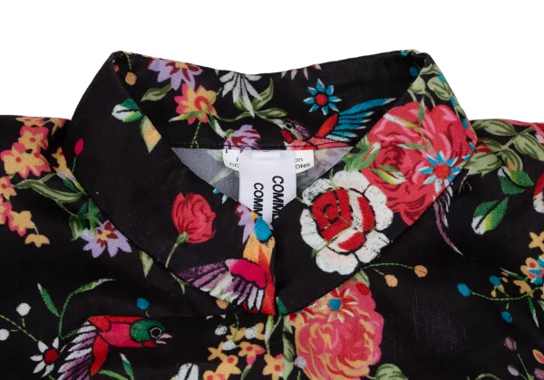 COMME des GARCONS Floral Printed Chinese Blouse K-165479_006
