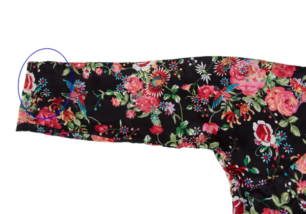 COMME des GARCONS Floral Printed Chinese Blouse K-165479_007