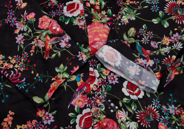 COMME des GARCONS Floral Printed Chinese Blouse K-165479_009