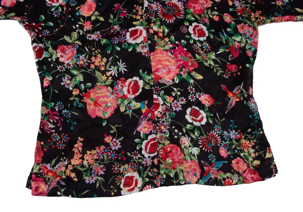 COMME des GARCONS Floral Printed Chinese Blouse K-165479_010
