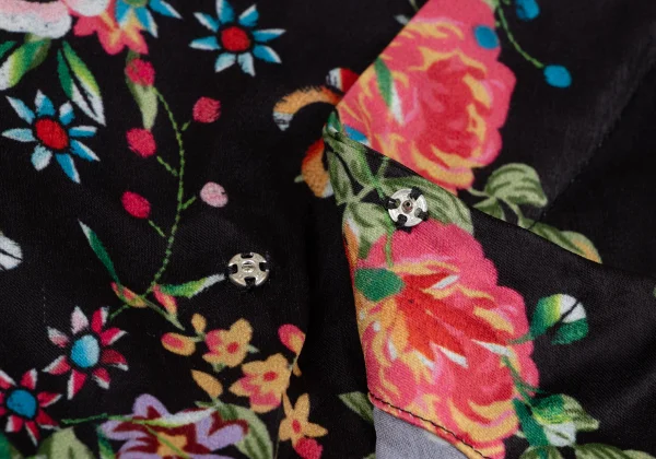 COMME des GARCONS Floral Printed Chinese Blouse K-165479_011