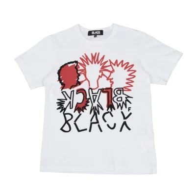 BLACK COMME des GARCONS Printed T Shirt