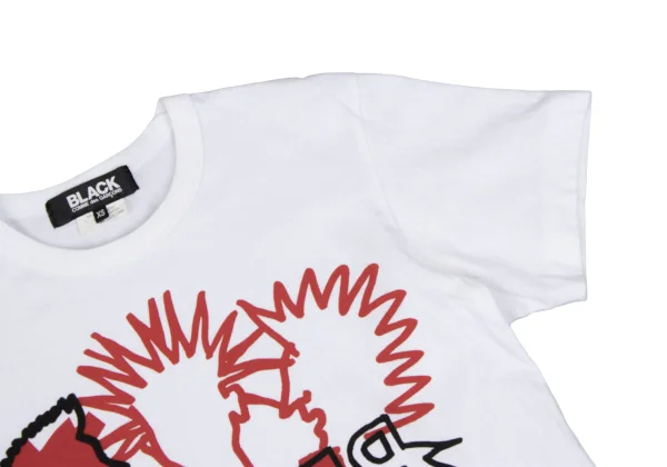 BLACK COMME des GARCONS Printed T Shirt K-165481_008