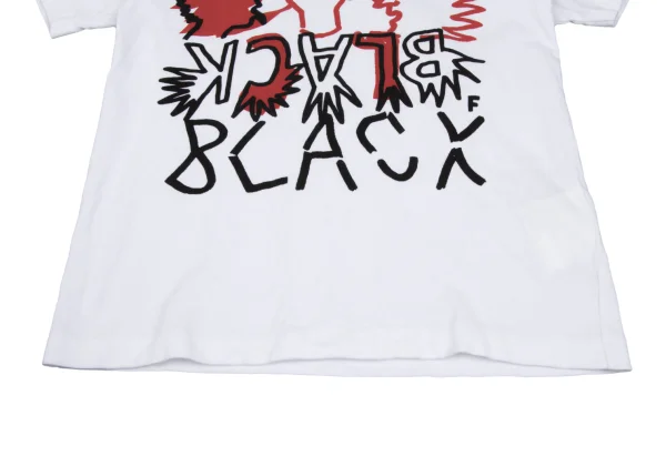BLACK COMME des GARCONS Printed T Shirt K-165481_010