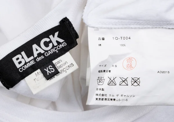 BLACK COMME des GARCONS Printed T Shirt K-165481_016