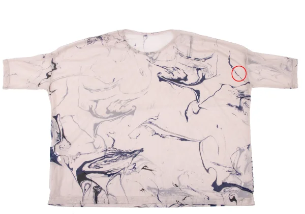 Y's Poly Graphic Printed Mesh Top K-165482_008