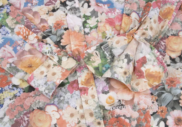MM6 MAISON MARGIELA Floral Printed Asymmetrical Shirt K-165483_008