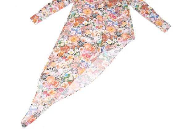 MM6 MAISON MARGIELA Floral Printed Asymmetrical Shirt K-165483_009