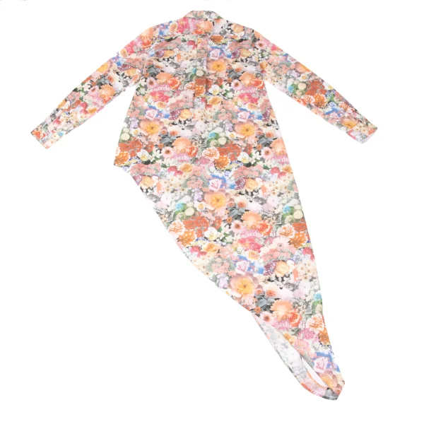 MM6 MAISON MARGIELA Floral Printed Asymmetrical Shirt K-165483_012