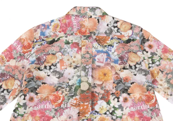 MM6 MAISON MARGIELA Floral Printed Asymmetrical Shirt K-165483_013