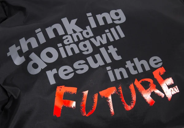 COMME des GARCONS Message Print Nylon Messenger Bag K-165486_007