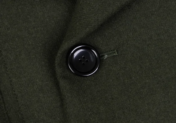 tricot COMME des GARCONS Wool Blend Curve Sleeve Short Jacket K-165490_005