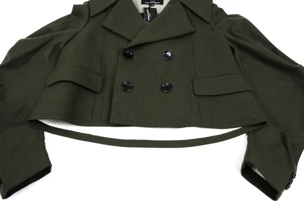 tricot COMME des GARCONS Wool Blend Curve Sleeve Jacket & Pants K-165492_008