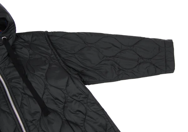 tricot COMME des GARCONS Detachable Sleeve Quilted Hoodie Coat K-165493_005