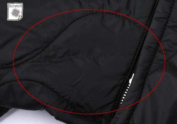 tricot COMME des GARCONS Detachable Sleeve Quilted Hoodie Coat K-165493_009