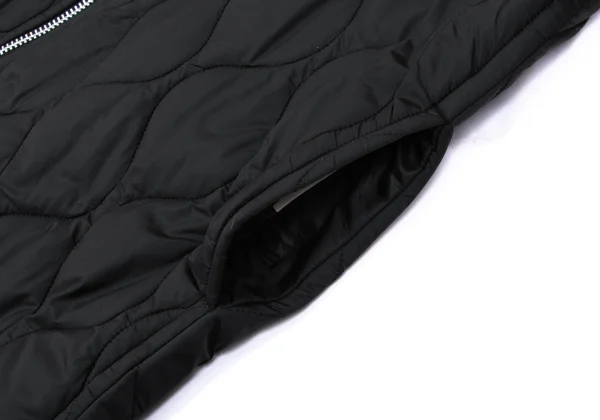 tricot COMME des GARCONS Detachable Sleeve Quilted Hoodie Coat K-165493_011