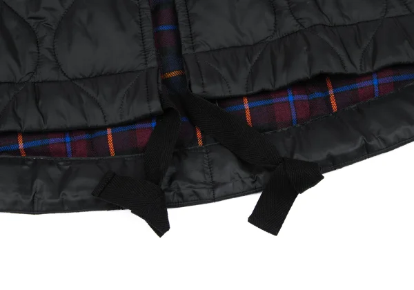 tricot COMME des GARCONS Detachable Sleeve Quilted Hoodie Coat K-165493_012