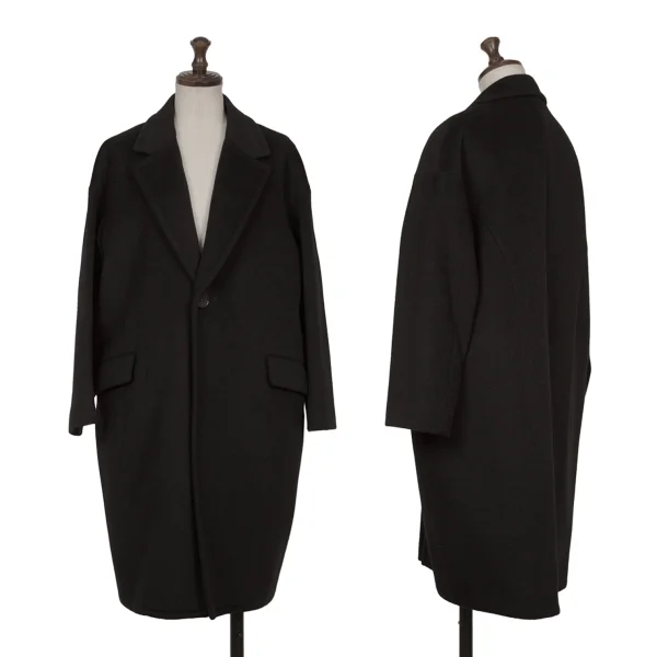 tricot COMME des GARCONS Brushed Wool Coat Black S K-165494_001