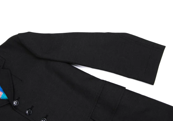 tricot COMME des GARCONS Cotton Blend Crazy Pattern Lining Coat K-165495_009