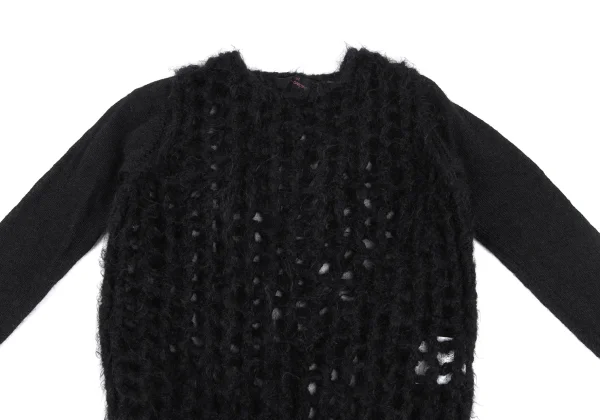 tricot COMME des GARCONS tricot Special Mohair Blend Knit Sweater K-165497_003