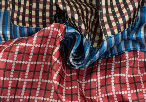 tricot COMME des GARCONS Colorful Pattern Switching Polyester Skirt K-165499_011