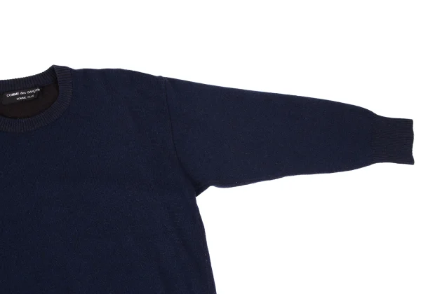 COMME des GARCONS HOMME PLUS Wool Nylon Knit Sweater K-165506_003