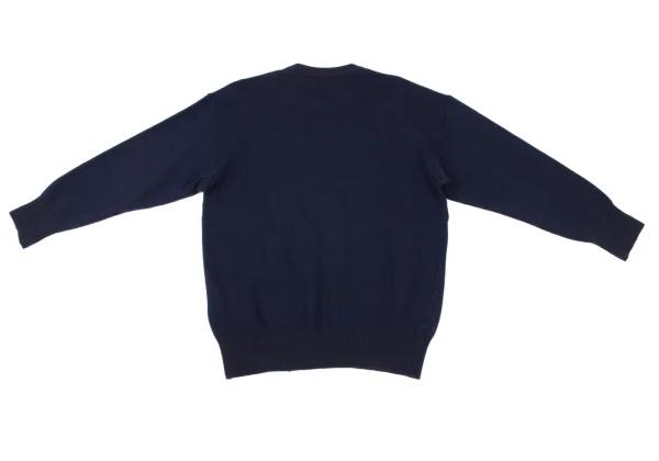 COMME des GARCONS HOMME PLUS Wool Nylon Knit Sweater K-165506_007