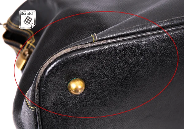 COMME des GARCONS Leather Boston Bag K-165509_007