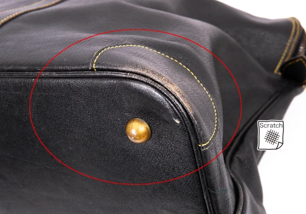 COMME des GARCONS Leather Boston Bag K-165509_008