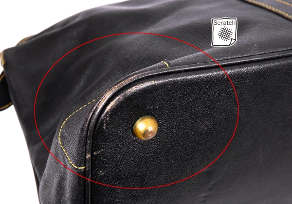 COMME des GARCONS Leather Boston Bag K-165509_009